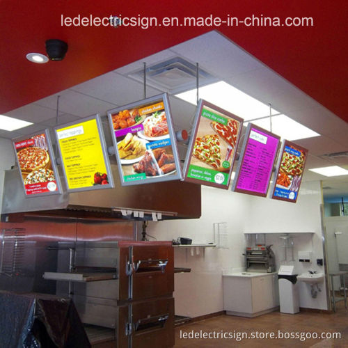 Restaurant Menu Board for Fast Food Kisok